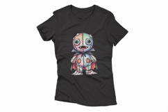 Vampire Doll Stitched Cape Halloween Voodoo PNG Product Image 4