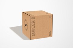Small Square Mailer Box Mockup Product Image 2