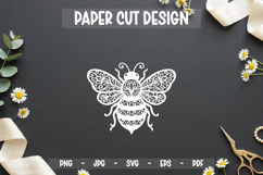 23 Floral Cute Paper Cut SVG Bundle Product Image 14