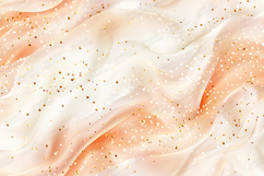 Peach White Silk Waves Glitter Luxury Background Product Image 1