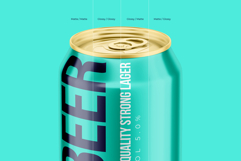 Classic 500ml Aluminium Can Mockup Product Image 5