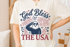 God Bless The Usa Svg, USA Eagle Svg, Fourth Of July Svg. Product Image 6