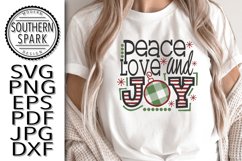Christmas Peace Love And Joy Christmas Ornament Product Image 5