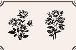 Rose svg Bundle, Rose svg, Rose Clipart, Rose svg. Product Image 5