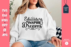 Teacher Svg Design, Teacher Quote Svg, Teacher Svg Product Image 1