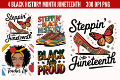 Black History Month Sublimation PNG Product Image 1