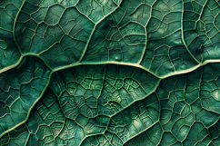 Large green leaf with intricate veins and textured surface Product Image 1