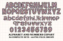 Basketball sport alphabet clipart, basketball letters doodle Product Image 5