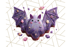 Realistic Halloween Cake Clipart PNG, Spooky Desserts Product Image 5