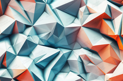 Modern Geometric Low-Poly Abstract Background Product Image 1