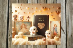 Hole Bible | Christian Faith Skinny tumbler sublimation PLUS Product Image 5