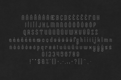 Fika Outline Font Art Deco Display Typeface Product Image 5