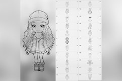 100 Procreate Chibi Xmas Dolls Stamp Brushes Product Image 6