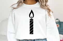 Christmas Candle Svg | Christmas svg | Shirt Svg Product Image 5