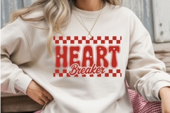 Heart Breaker PNG | Retro Valentine’s Day Sublimation Design Product Image 2