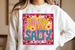 Stay Salty PNG sublimation |Beach &amp; Summer PNG T-Shirt Product Image 6