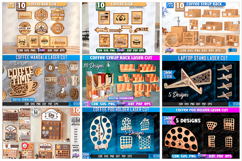 Office Mega Bundle Laser Cut | Office Decor and Supplies SVG Product Image 7