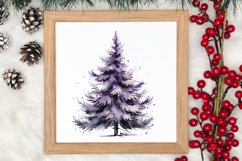 Lavender And Christmas Tree Sublimation Clipart Product Image 4