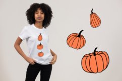 Pumpkin SVG bundle, pumpkin silhouette svg, Thanksgiving svg Product Image 7