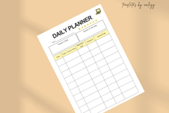 Remote Daily Work Planner Editable Canva Template for Remote Product Image 5