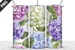 Flowers Tumbler Wrap | Sublimation Design | Tumbler PNG Product Image 1
