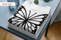 Butterfly Silhouette SVG, Butterfly Clipart Product Image 5