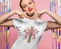 John 3:16 Png, Glitter Valentine png, Retro Valentine Png Product Image 3