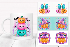 Halloween Mug Bundle. Halloween Mug Sublimation Product Image 6