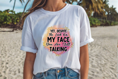 Yet, despite the look on my face you are still talking PNG Product Image 1