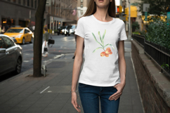 Sea Buckthorn Watercolor Clipart Hand Drawn Berries Product Image 5