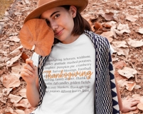 Boho Friendsgiving PNG | Fall Words Png | Cozy Season png Product Image 3