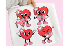 Heart Reading PNG, valentines day PNG, Heart PNG, Love PNG Product Image 1