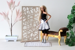 Dressing screen digital file download dollhouse furniture Product Image 5