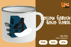 Hollow Garden Boho Floral Monogram Product Image 1