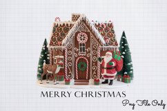 Retro Christmas Clipart PNG Product Image 1