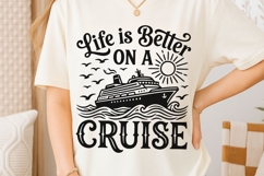 Life Is Better On A Cruise Svg, Family Cruise Svg. Product Image 6