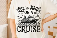 Life Is Better On A Cruise Svg, Family Cruise Svg. Product Image 6