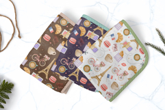 Paris Watercolor Seamless Pattern Product Image 2