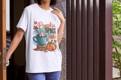 Pumpkin Spice Vibes Cozy Autumn Quotes PNG Pack Product Image 1