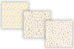 Wildflower Seamless Pattern Bundle, Watercolor Cottagecore Product Image 5