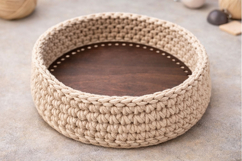 Basket base round 16 inch 40 cm digital file laser cut downl Product Image 5