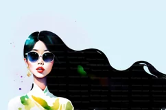 Asian art 10 PNG, Asian art print, Korean wall art Product Image 5