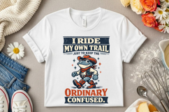 Ride My Own Trail Cowboy Frog Product Image 5