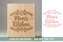 Mama's kitchen SVG - Laser Cut Design Product Image 1