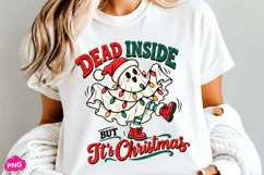 Christmas Sublimation, Funny Christmas PNG, Christmas Ghost Product Image 5