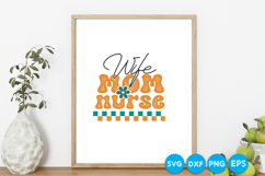 Mother's day retro SVG Design, Mom design Product Image 5