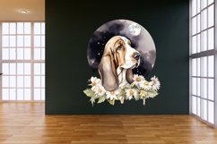 Baset Hound Dog Watercolor Sublimation Bundle Png Product Image 5