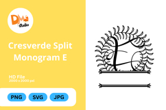 Cresverde Split Monogram Product Image 1