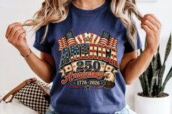 America 250th Anniversary PNG, 1776-2026 Eagle Sublimation Product Image 5