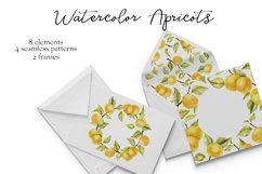 Watercolor Apricots Product Image 6